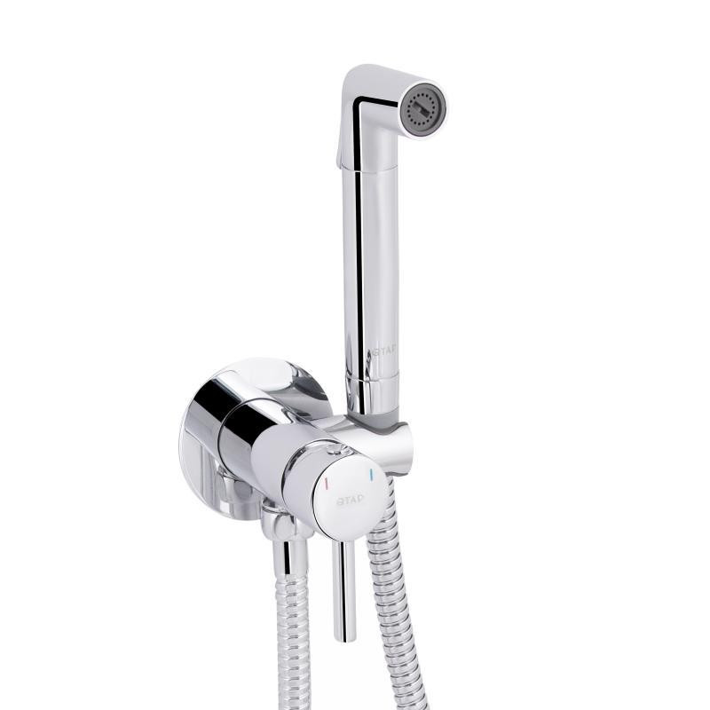 Гигиенический душ из латуни Qtap Inspai-Varius круглый QTINSVARCRMV00440001 Chrome Харьков - изображение 3