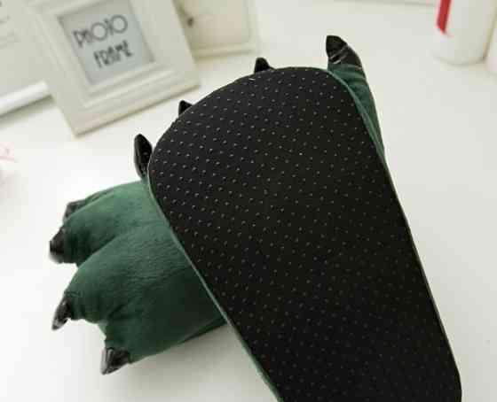 Домашні тапочки кігурумі Лапи Зелені 35-40 розмір Вінниця