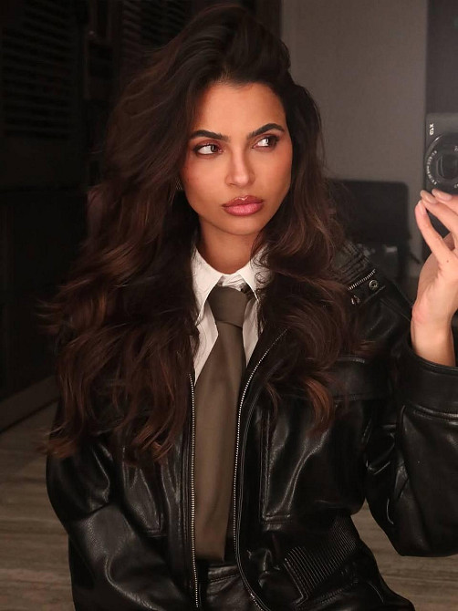 Женское стильная повседневная короткая куртка из эко-кожи премиум качества Черный, 46 Одесса - изображение 5