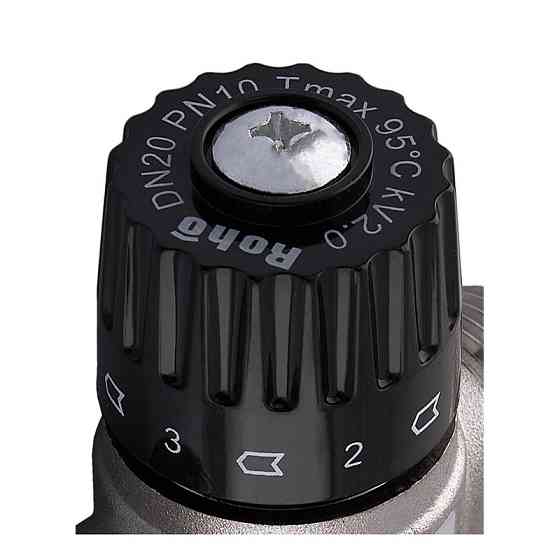 Клапан змішувальний Roho R1208-075 - 3/4" ЗР термостатичний (42-60*C) (RO1023) Київ