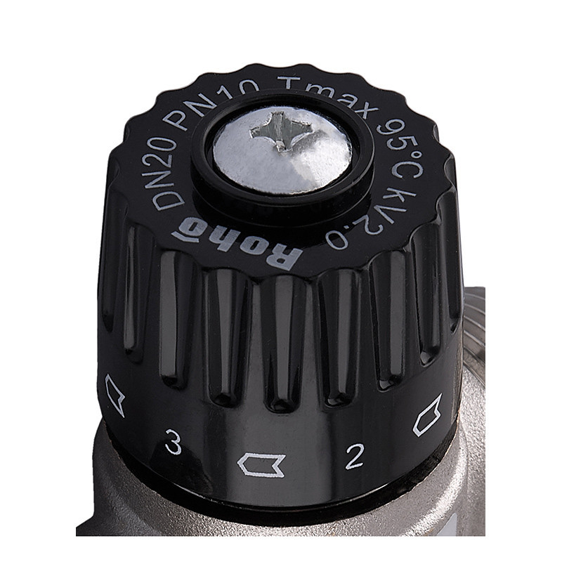 Клапан змішувальний Roho R1208-075 - 3/4" ЗР термостатичний (42-60*C) (RO1023) Київ - фото 3