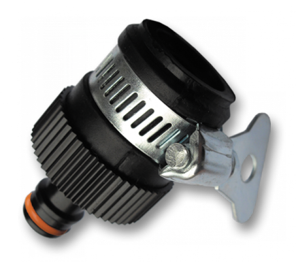 Адаптер на кран ø13-15мм з ярликом (ст. ECO-PWB2194), BLACK LINE, ECO-4127 Киев - изображение 1