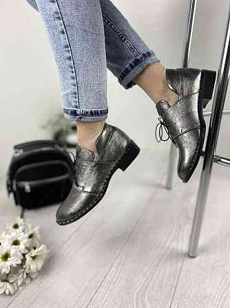 Sothby 's Туфлі жіночі Sothby 's T-586/2 срібні (весна-осінь, шкіра натуральна) (3462) Коломыя