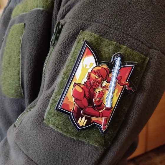 Патч / шеврон Козацька сила Запоріжжя