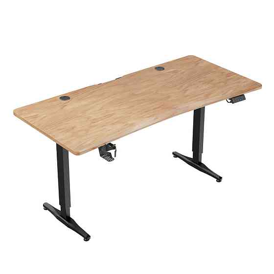 Геймерський стіл 1stPlayer Moto-GT 1460 ( чорний з коричневим ) Харьков