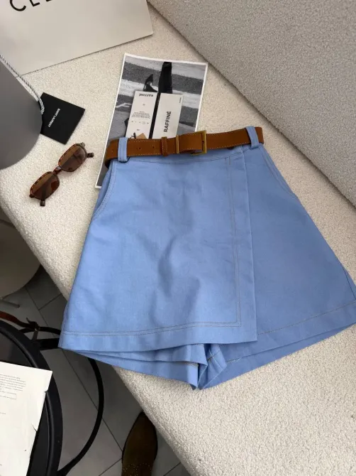 Жіноча джинсова шорти-спідниця літня Одеса - фото 18