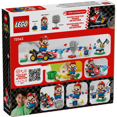 Конструктор LEGO Super Mario Mario Kart – Interactive Mario та Standard Kart (72043) Вінниця - фото 3