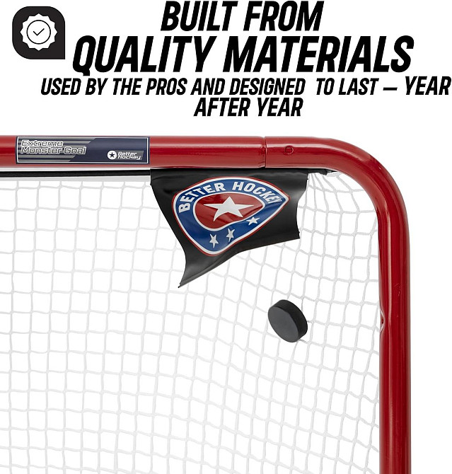 Щиток для хоккейных ворот Better Hockey Extreme Targets красный алюминий 3 мишени 28.7×3×30.8 см Киев - изображение 4