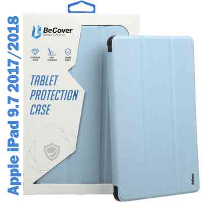 Чохол до планшета BeCover Tri Fold Soft TPU Silicone Apple iPad 9.7 2017/2018 A1822/A1823/A1893/A1954 Light Blue (708512) Вінниця