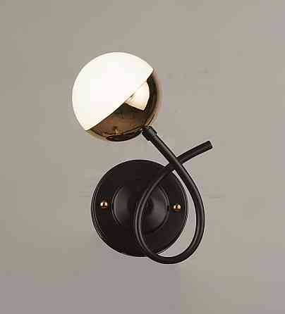 SIRIUS Бра настінне Sirius B N4184/1W BK+FGD Коломия