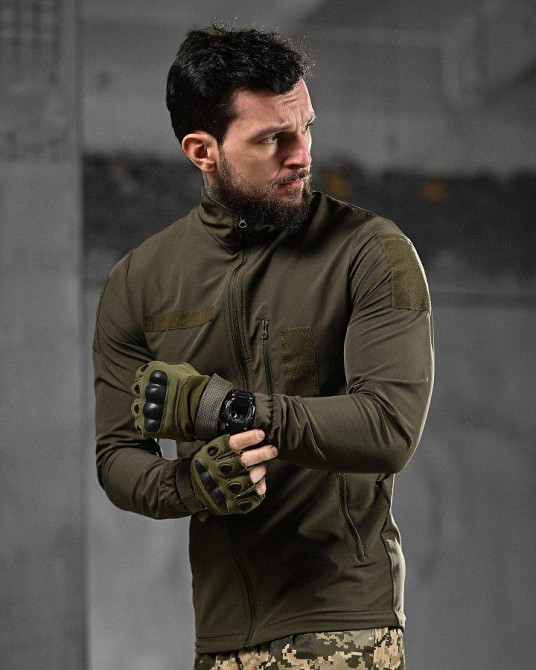 Ветровка paradox (без капюшона) олива нац гвардия ДЛ6292 Одесса - изображение 3