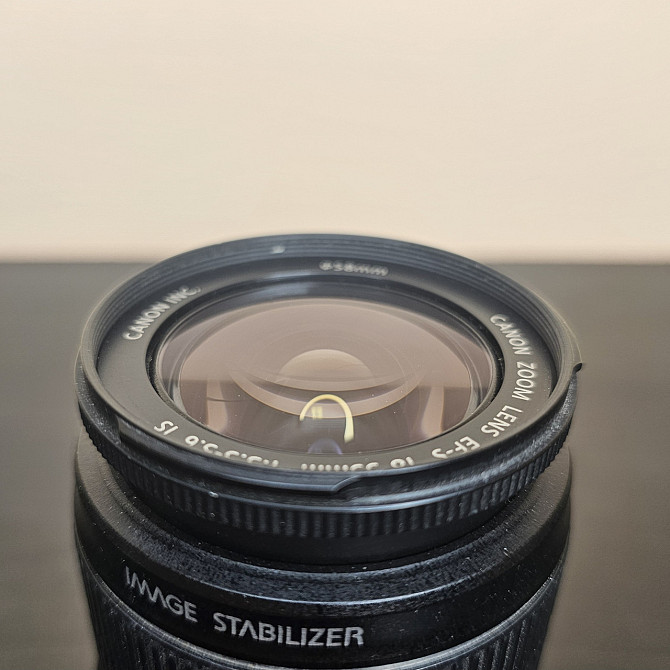 Об'єктив Canon EF-S 18-55 мм Клевань - изображение 2