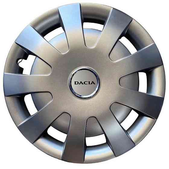 Автомобильные модельные колпаки R16 Dacia 405 4шт, SJS, серебряные Киев