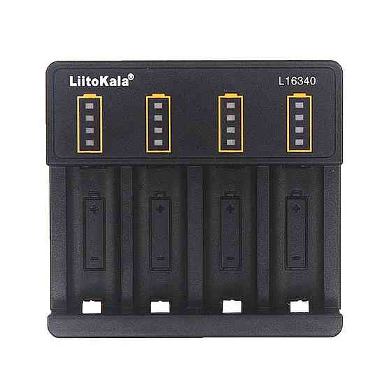 Універсальний  зарядний пристрій LiitoKala Lii-L16340 на 4 канали Київ