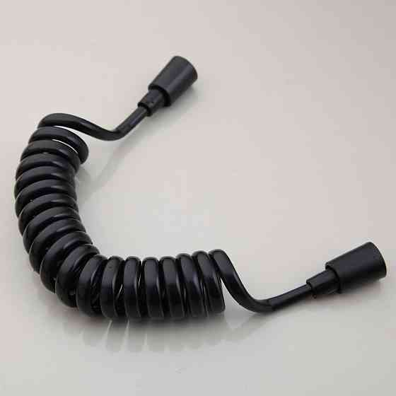 Гигиенический душ для унитаза латунный WanFan смеситель для биде со шлангом Черный Каменец-Подольский