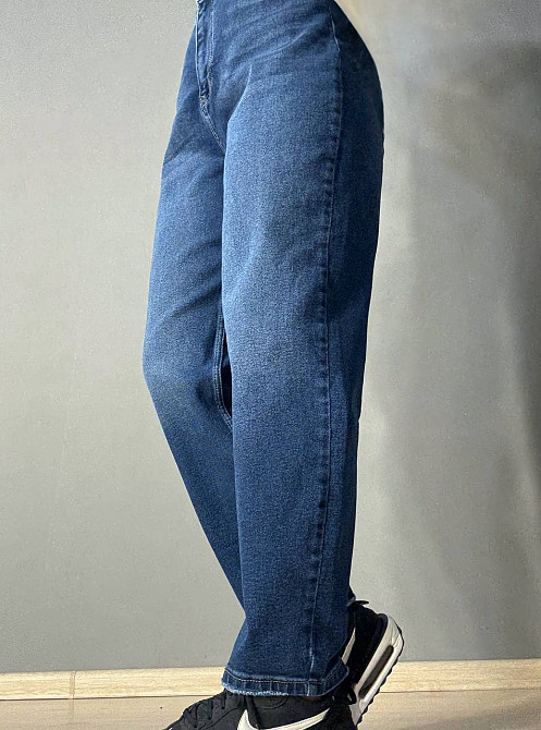 Джинси жіночі Sherocco 1295-1 Mom Relax великі розміри супер батал сині, синій, 42., 42, 110 см, 135 см Київ - фото 17