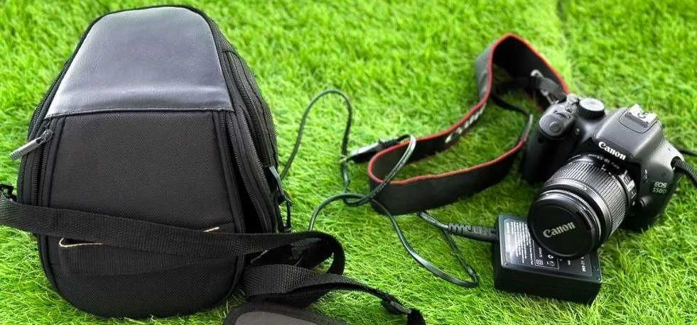 Фотоапарат Дзеркальний: Canon EOS 550D Kit з Об'єктивом, Сумкою, Картою. Харків - фото 6