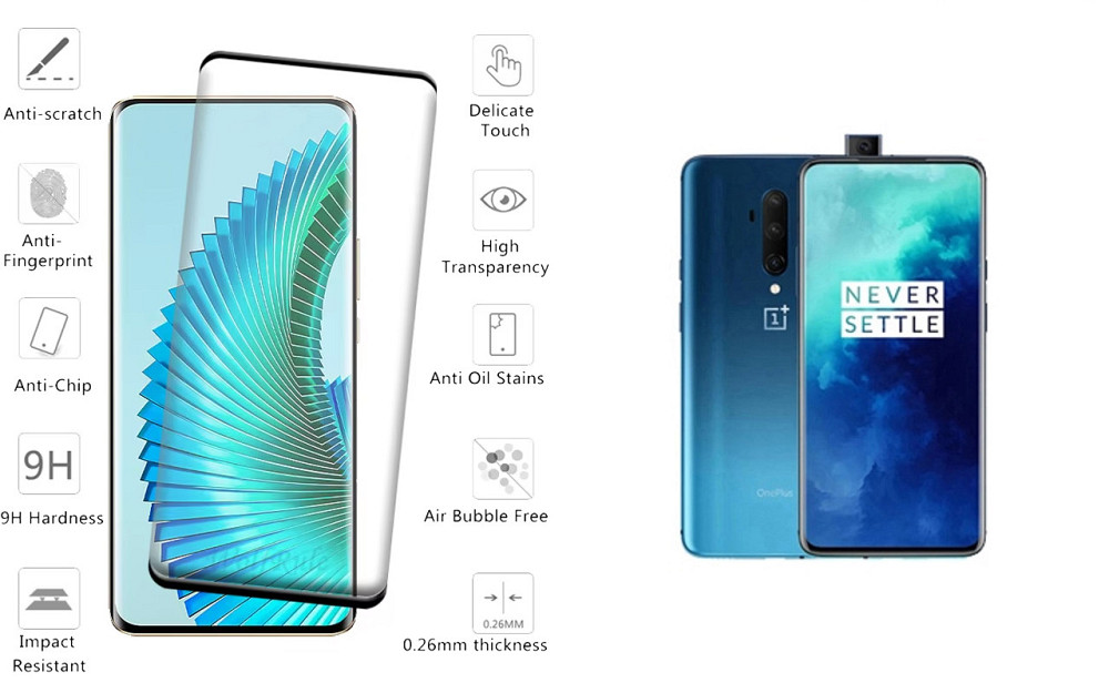 Захисне скло HyperGlass Pro для OnePlus 7T Pro – максимальна чутливість та захист Київ - фото 2