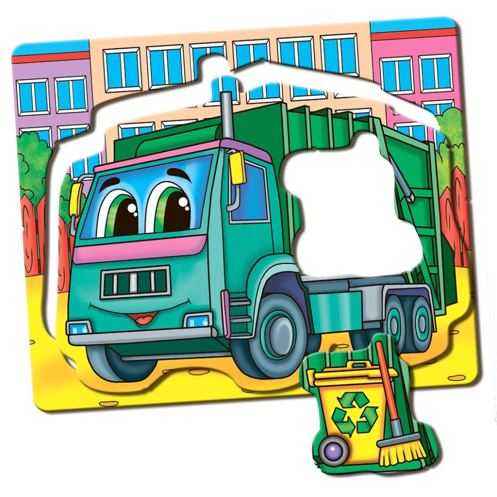 Дитяча настільна гра "Транспорт. Спецмашини" 81152, 12 карток Вінниця - фото 5