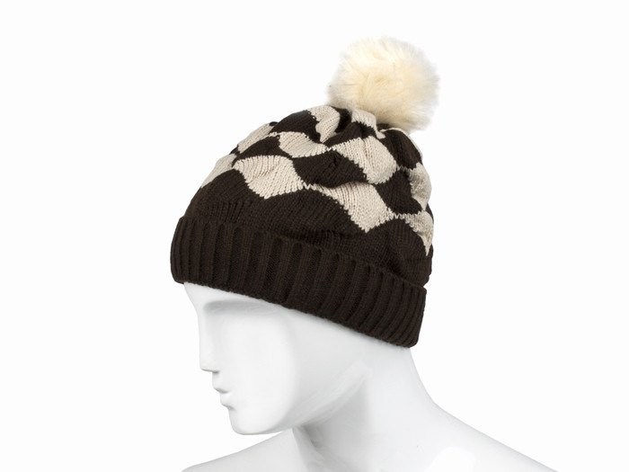 Шапка чоловіча в'язана з бубоном Київ - фото 1