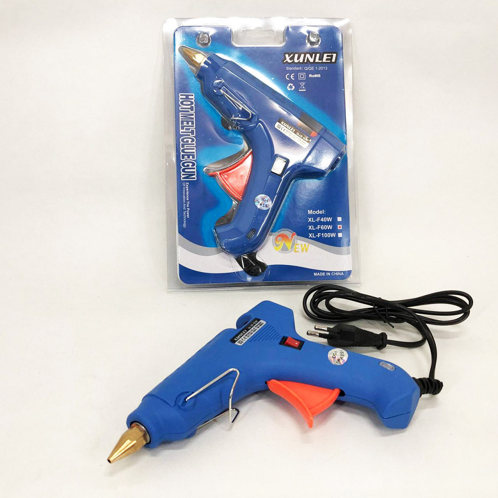 Клейовий пістолет з вимикачем Xunlei XL-F60 60W для стрижня KD-618 11,5 мм Київ - фото 3