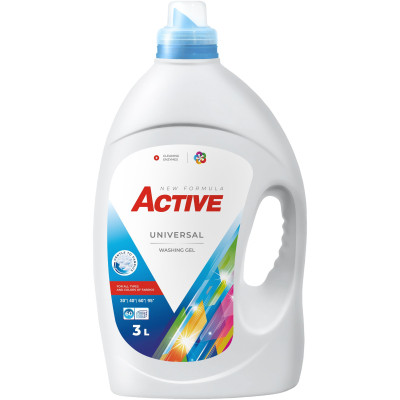 Гель для стирки Active PR Universal С ароматом свежести 3 л (4820196010029) Вінниця - фото 1