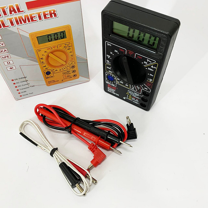 Мультиметр с высоким диапазоном измерений HAOYUE DT830C, Универсальный высокоточный мультиметр QL-95 Львов - изображение 10