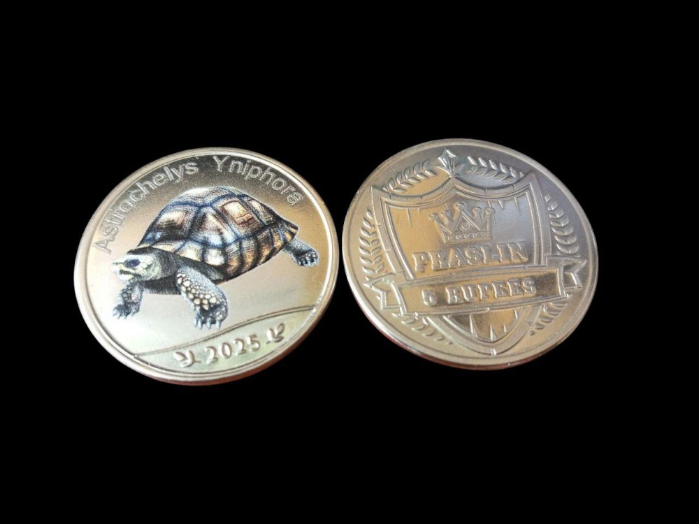 Сейшельские Острова (Остров Праслин) 5 рупий 2025 год UNC Фантазийные выпуски Полтава - изображение 1