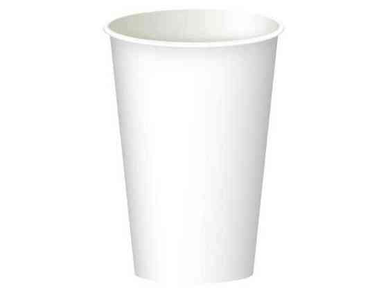 Паперовий стакан 340 мл білий (Маестро) (50 шт) Харків
