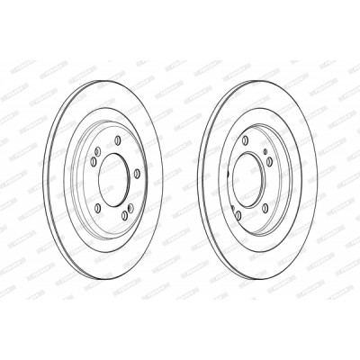 Тормозной диск FERODO DDF2200C Винница - изображение 1