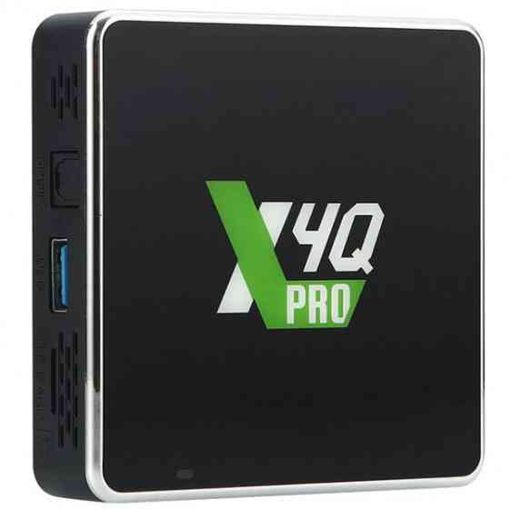 TV Медіаплеєр Ugoos X4Q PRO 4/32Gb/Amlogic S905X4/Android 11/WiFi 2.4G+5G/BT 5.1/Miracast/BT GyroRC (X4Q PRO) Київ