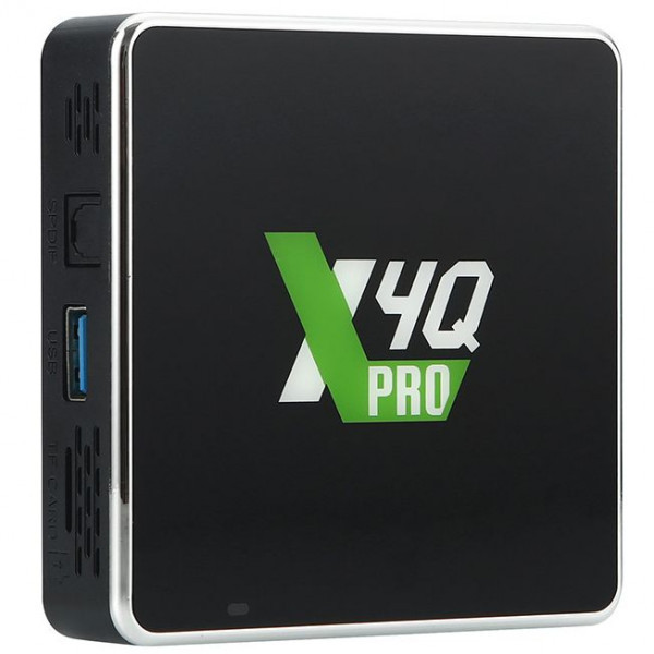 TV Медіаплеєр Ugoos X4Q PRO 4/32Gb/Amlogic S905X4/Android 11/WiFi 2.4G+5G/BT 5.1/Miracast/BT GyroRC (X4Q PRO) Київ - фото 1