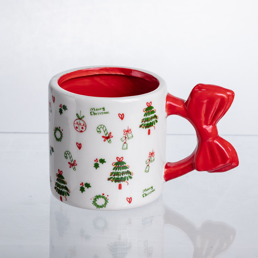 Чашка Merry Christmas для чая и кофе 400 мл Киев - изображение 3
