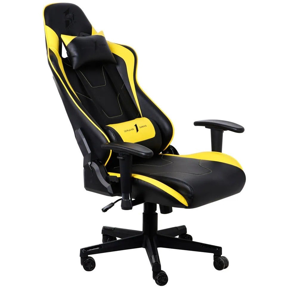 Крісло для геймерів 1stPlayer FK2 Black/Yellow ( 28497 ) Харків - фото 10