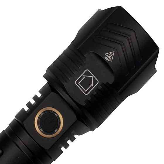 Ліхтар X-BALOG BL-L-12-P100 алюмінієвий (діапазон до 1000 м) з опцією PowerBank L-095 Київ
