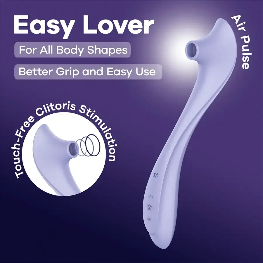 Вакуумный клиторальный стимулятор Satisfyer Easy Lover Львов - изображение 6