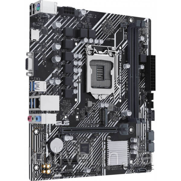 ASUS PRIME H510M-K R2.0 (1200/H470, 2*DDR4, 1xPCIex16, HDMI/VGA, 4xSATAІІІ, M.2, GLan, 7.1ch, mATX) (PRIME Киев - изображение 2