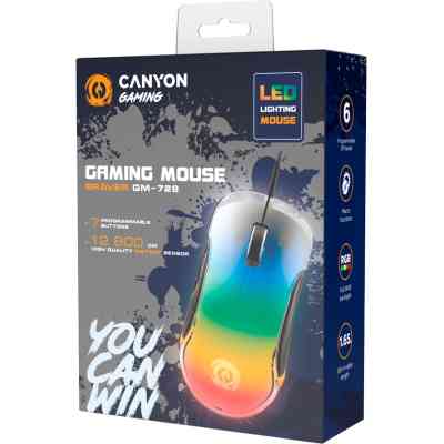 Мишка Canyon Braver GM-728 USB Black (CND-SGM728) Вінниця