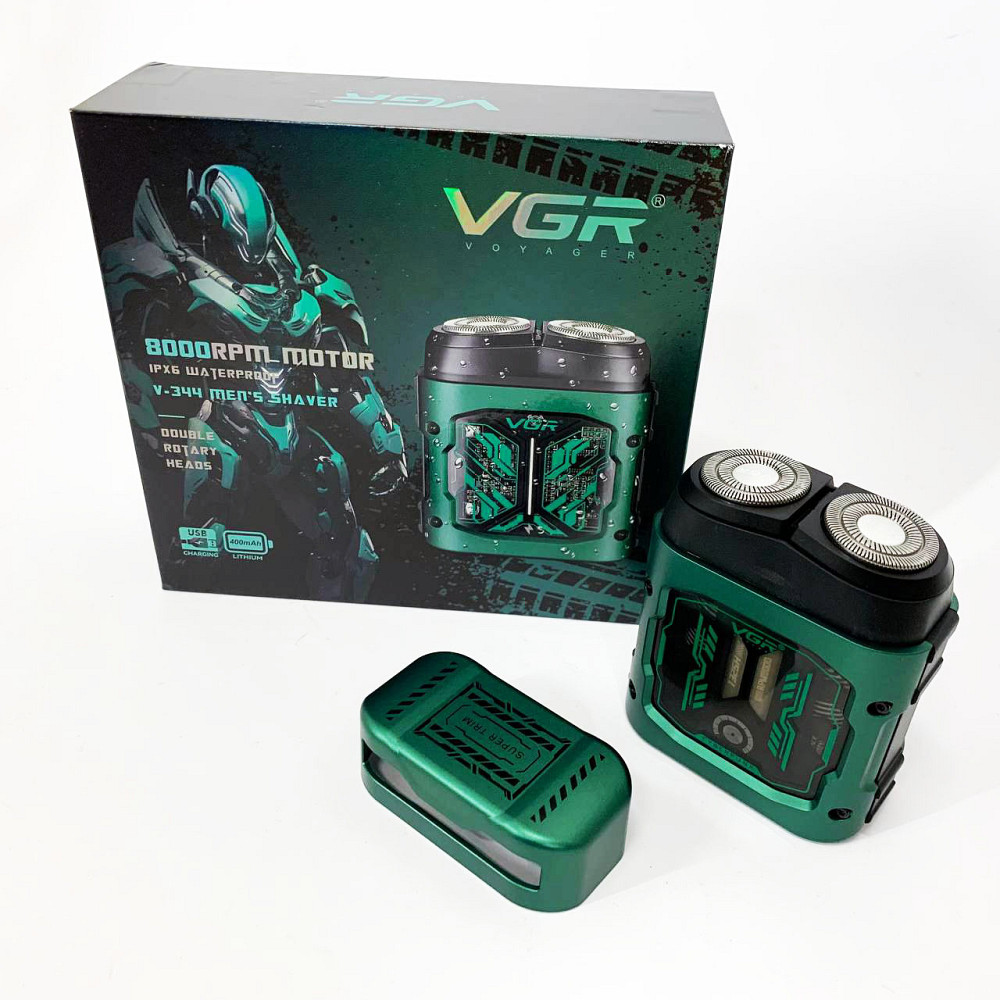 Електрична бритва для якісного гоління VGR V-344, Бритва професійна для гоління, Бритви акумуляторні NE-88 Львів - фото 4
