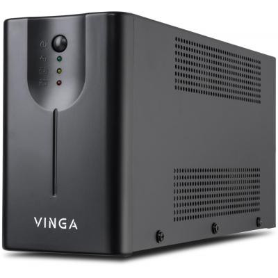 Источник бесперебойного питания Vinga LED 600VA metal case with USB+RJ11 (VPE-600MU) Винница - изображение 1