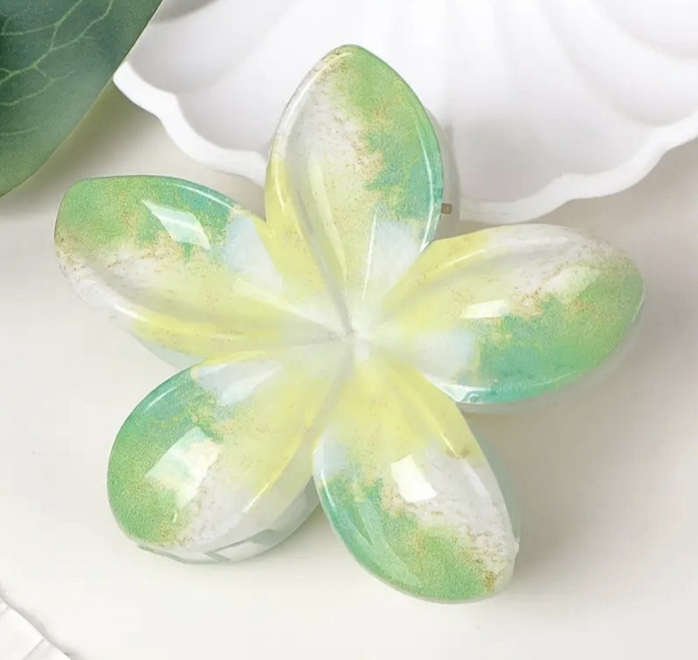 Заколка-крабік квітка Смела - изображение 1