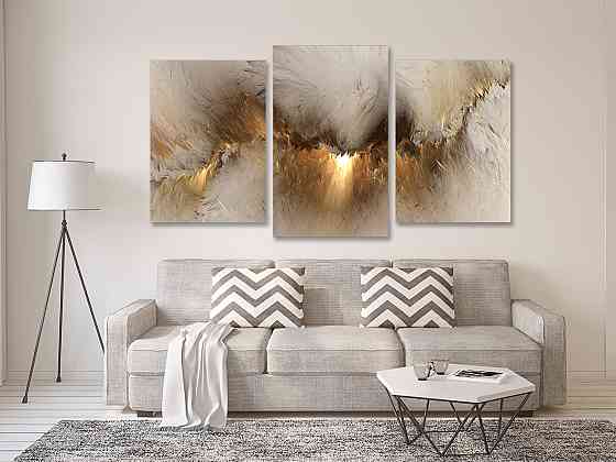 Модульная картина в гостиную / спальню   Флю-Арт  Art-720_3 100x150 см Киев