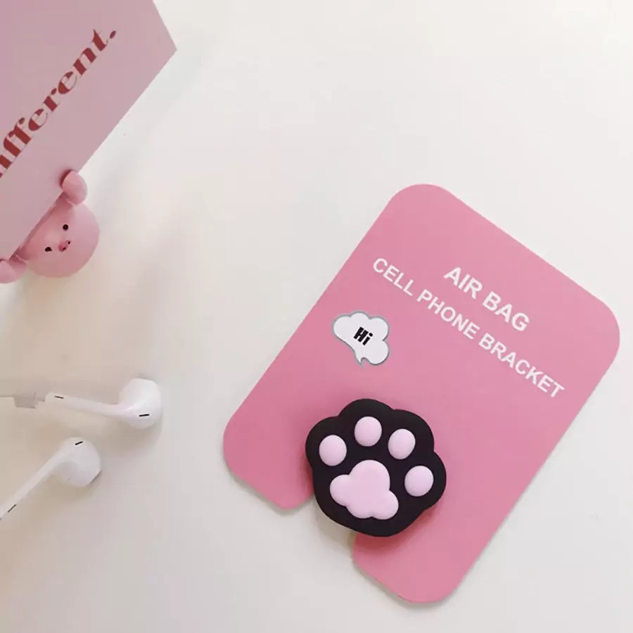 Попсокет PopSocket 3D ZucZug тримач для телефону (Серія лапки, Чорна) Миколаїв - фото 4