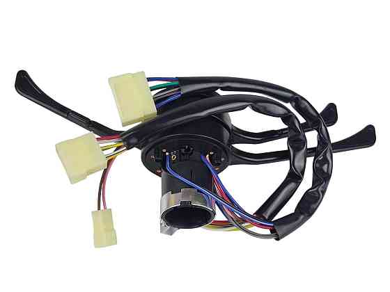 Перемикач поворотів, світла 2104, 2105, 2107 у зборі (2 положення 3-х важільний) двірників, Мукачево