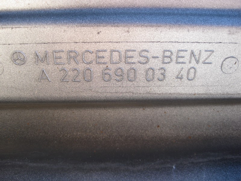 Mercedes-Benz  A2206980354 Поріг пластиковий лівий S-Class W220 long Одесса - изображение 6