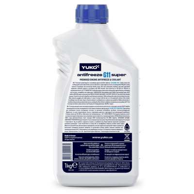 Антифриз Yuko -40 Super G11 синій 1л (4820070244472) Вінниця - фото 2