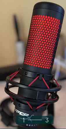 Микрофон: HyperX Quadcast. Киев