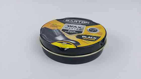 Віск для взуття ж/б чорний, ТМ Barton, 75 мл (1 шт.) Харків