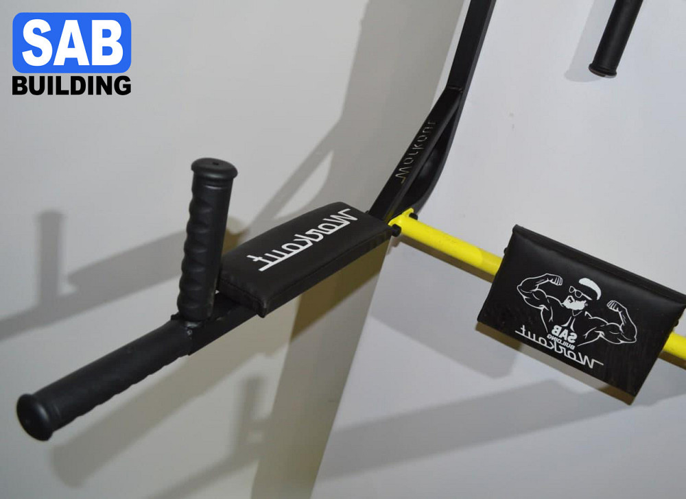 Турнік бруса прес з адаптивною спинкою АКЦІЯ! бруси 4 в 1 Workout домашній настінний (на стіну) пере Харків - фото 5