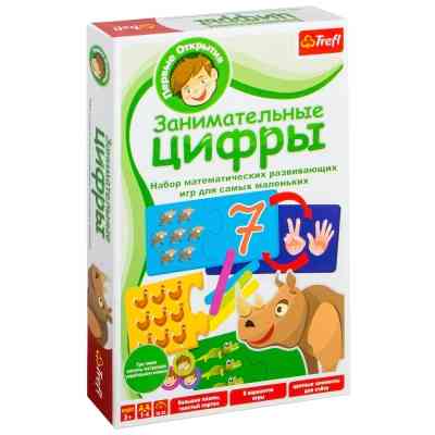 Настільна гра Trefl АБВГДейка. Цікаві цифри (02162) Вінниця